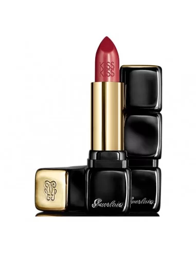 GUERLAIN KISS KISS LE ROUGE CREME GALBANT LIPSTICK 320 RED INSOLENCE - 2