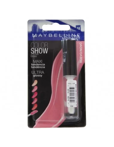 MAYBELLINE COLOR SHOW GLOSS LIPSTICK 150 CRYSTAL CLEAR - 2