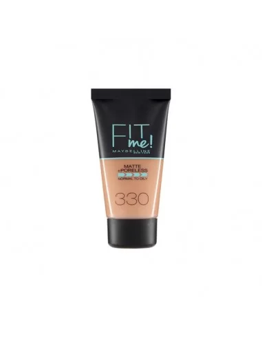 MAYBELLINE - FIT ME MATTE+PORELESS foundation N. 330-toffee - 2