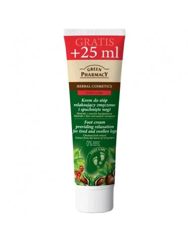 Green Pharmacy Foot Cream Providing Relaxation For Tired and Swollen Legs - 2