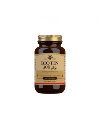 Solgar Biotina 300 µg - 100 Comprimidos - 2