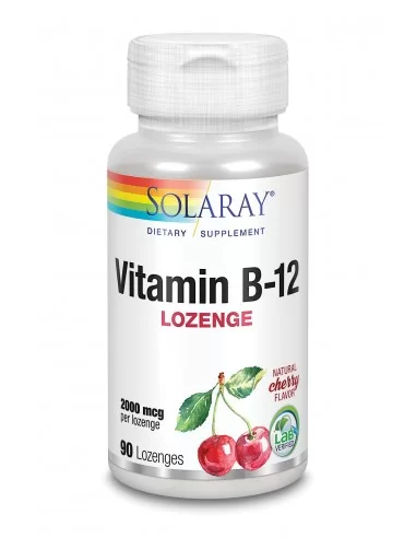 Solaray Vitamina B12 2000 Mcg 90 Comp - 2