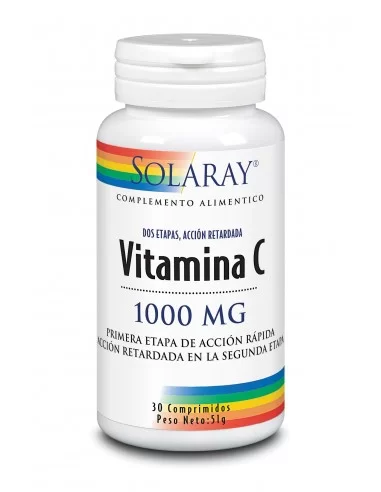 Solaray Vitamina C 1000 Mg 100 Tabletas - 2