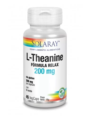 Solaray L Theanine 200 Mg 45 Vcaps - 2