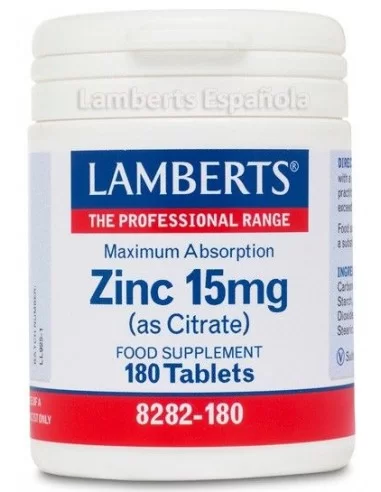 Lamberts Zinc 15 Mg 180 Tabs - 2