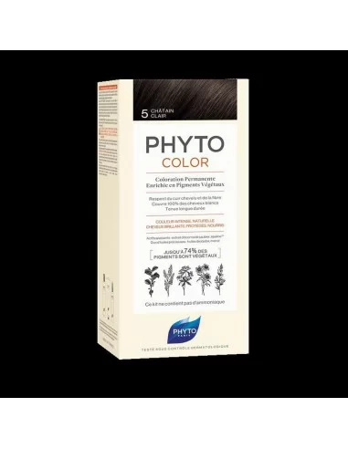 Phyto color 5 castaño claro - 1