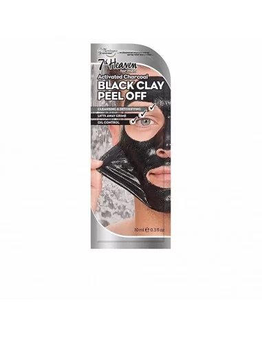 FOR MEN BLACK CLAY peel-off mask 10 ml - 1