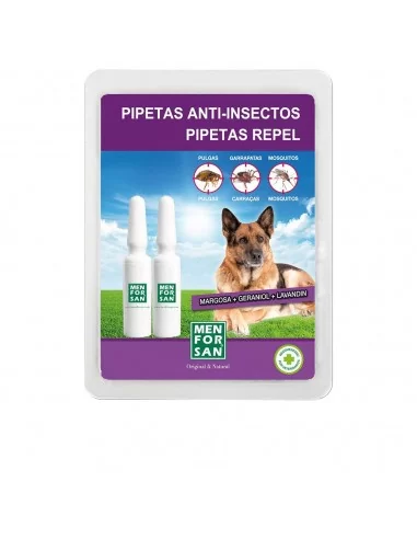 PIPETAS perro ant-insectos 2 u - 1