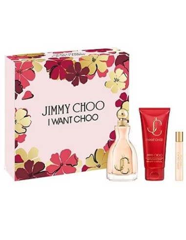 Jimmy Choo I Want Choo Eau De Parfume Spray 100ml Set 3 Piezas